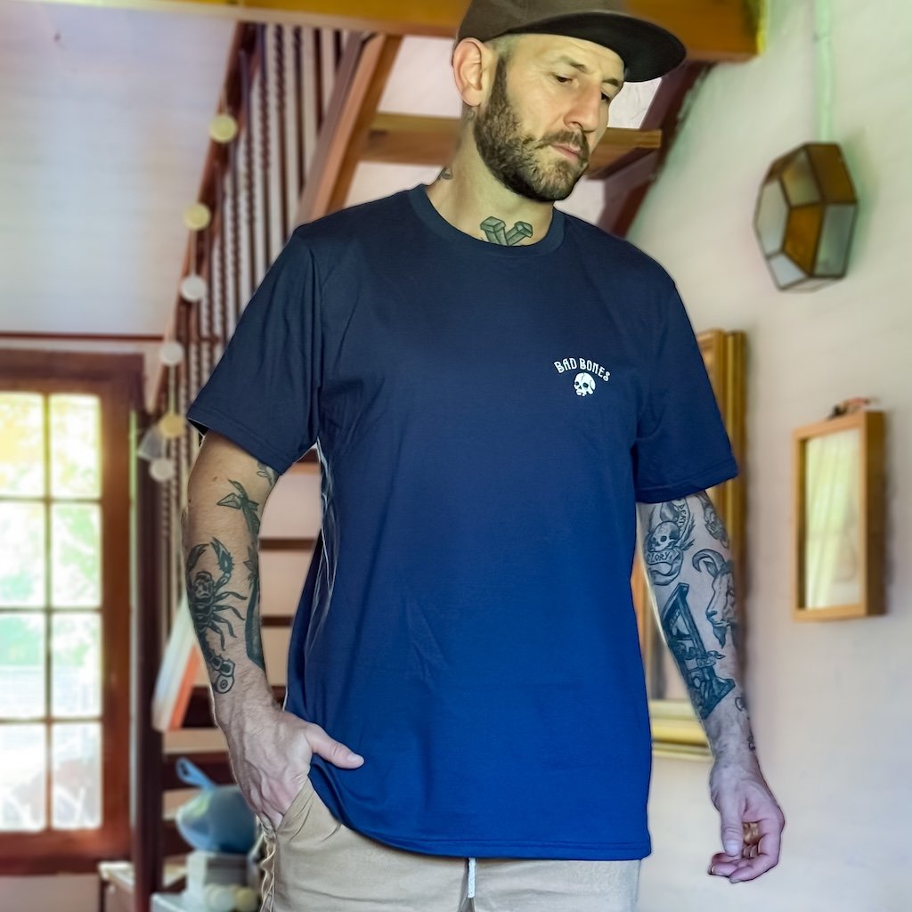 Remera Basic Azul marino