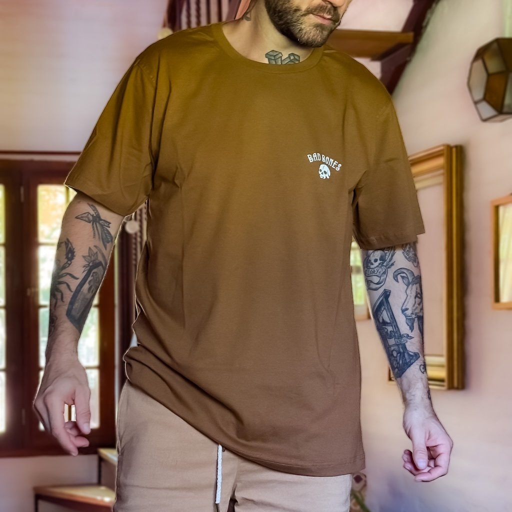 Remera Basic Camel