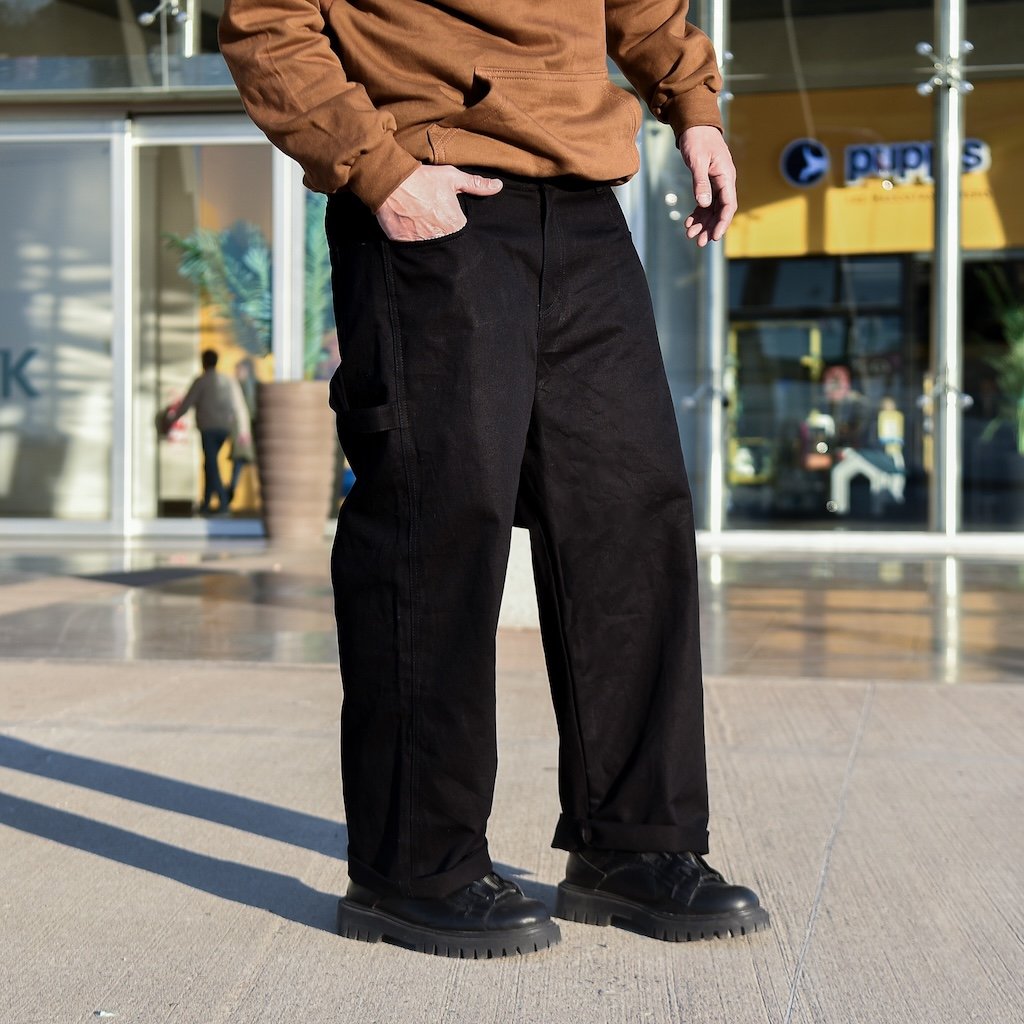 Baggy Carpintero - Negro